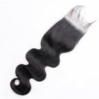Raw Brazilian 5x5 Lace Closures (Transparent & HD Lace) image 5