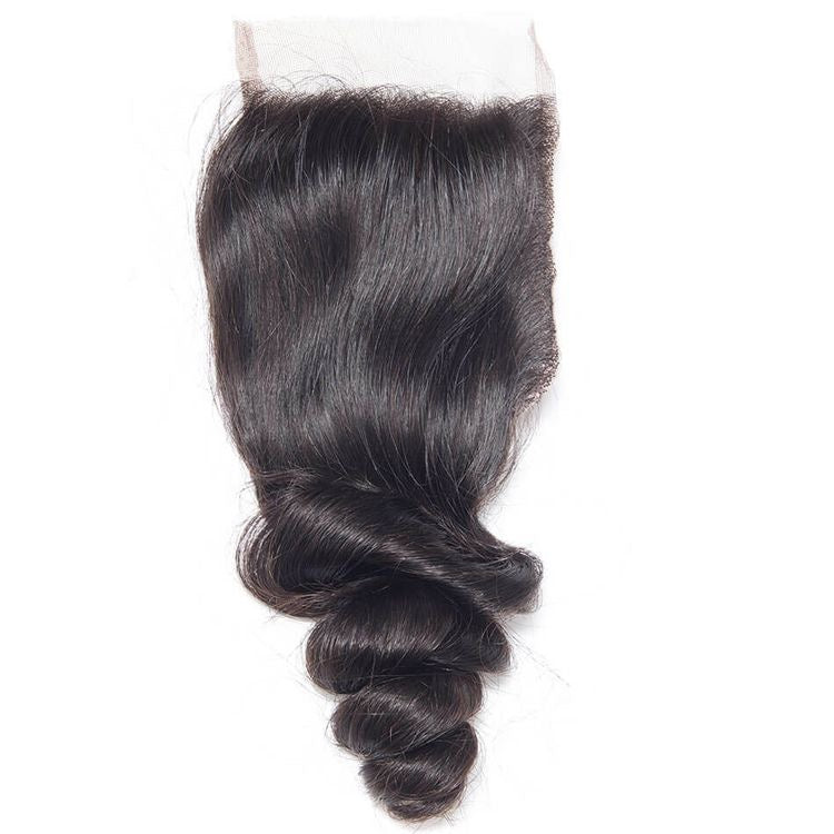 Raw Brazilian 4x4 Lace Closures image 3